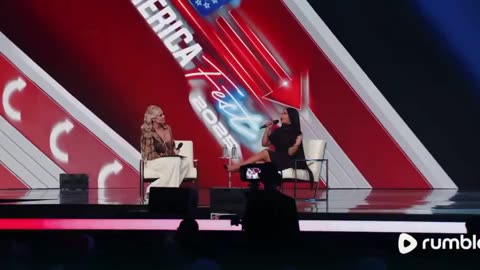 Erika Kirk and Nikki Minaj at TPUSA