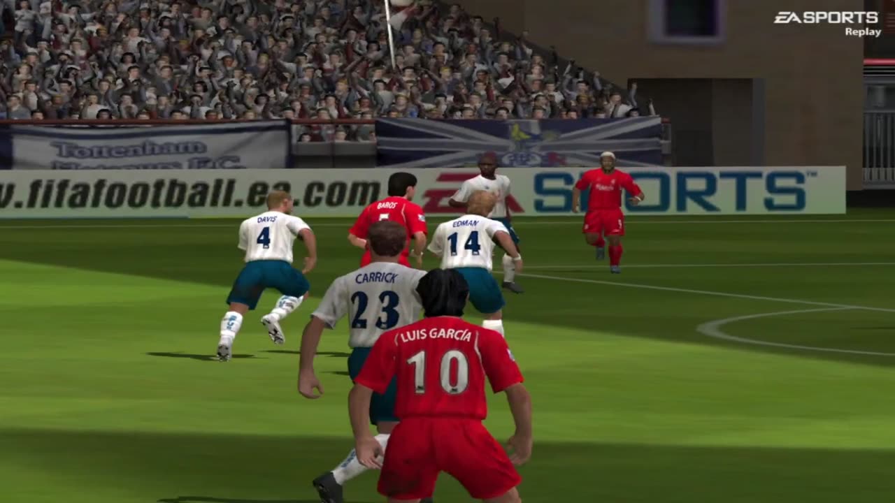 Milan Baros Goal vs Tottenham Hotspur