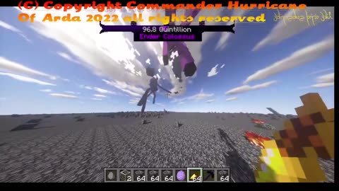 Minecraft Mob Battle Lightning ghast titan vs other mobs