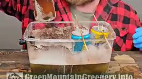 Did you know most aluminum cans are lined with plastic inside