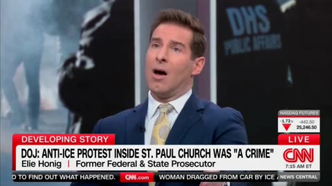 CNN's Elie Honig Says There's Grounds For DOJ To Prosecute Protesters