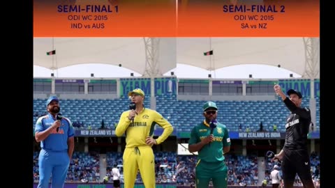 Revenge time both for India & South Africa this time. Let's pray for India's Semifinal win today.