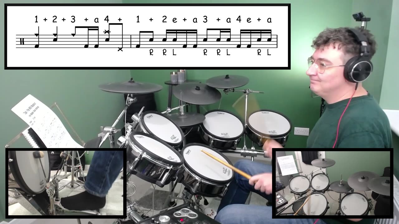 ★ Can I Play With Madness (Iron Maiden) ★ Free Drum Lesson SHORT | How To Play SONG (Nicko McBrain)