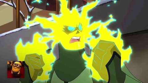 The Spectacular Spider-Man - Spider-Man vs. Electro & Vulture Ice Rink Fight (S2E3) _ Movieclips