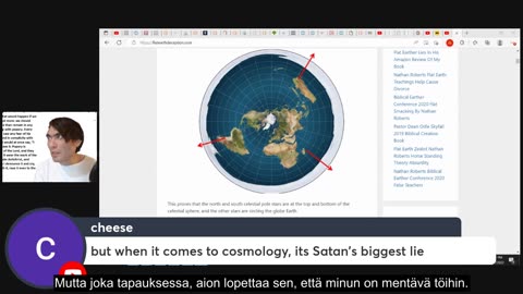 Suomennettu: Flat Earth Psyop destroyed Flat Earth