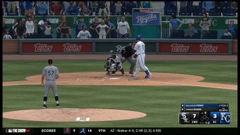 Chicago White Sox VS Kansas City Royals MLB The Show - Season 1 Episode 10