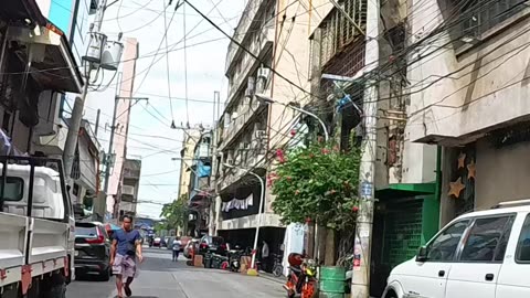 Lara Street corner Madrid Street in Manila City in the Philippines