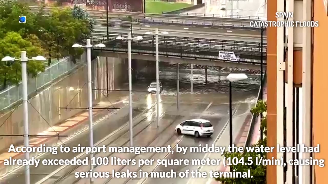 En Espagne, comme l’année dernière, les inondations ont emporté des milliers de voitures