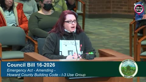 Woman Eviscerates Woke Attendees and Council Members in Howard County, Maryland