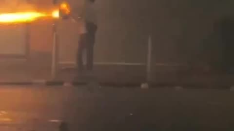Neighborhood Gangs in Paris Shooting Fireworks at Eachother