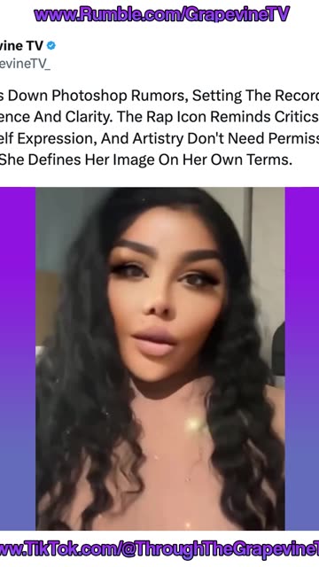 Lil’ Kim Shuts Down Photoshop Rumors, Reminding Critics She Defines Her Image On Her Own Terms.