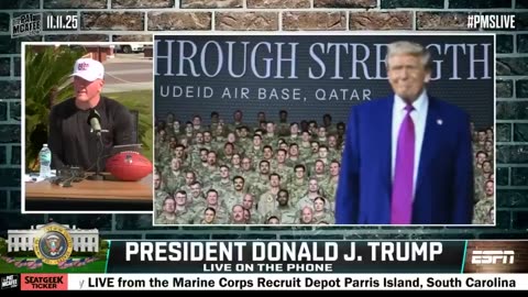 Trump Drops An 'OORAH!' For Marines As He Celebrates Veterans' Day
