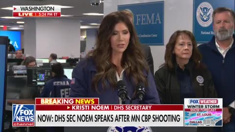 Kristi Noem says Border Patrol shooting was self-defense