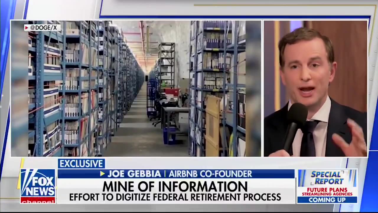 AirBNB Co-Founder Joe Gebbia Discusses the Underground Mine for Federal Retirement Processing
