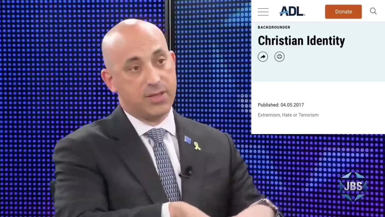 ADL CEO Jonathan Greenblatt, in his own words, compared Christianity to a virus and claimed it was the root of antisemitism.