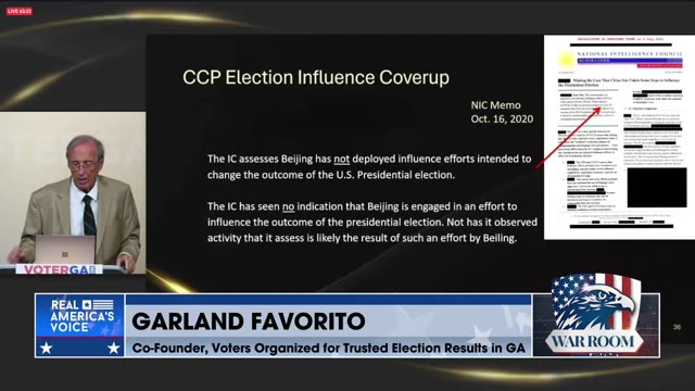 Garland Favorito: CCP Election Influence Coverup