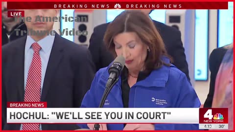 Gov. Hochul Goes Berserk, Tries Blaming Trump for NYC Traffic