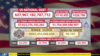 DOGE Clock Live: US Debt Tracker, DOGE Savings & Breaking News