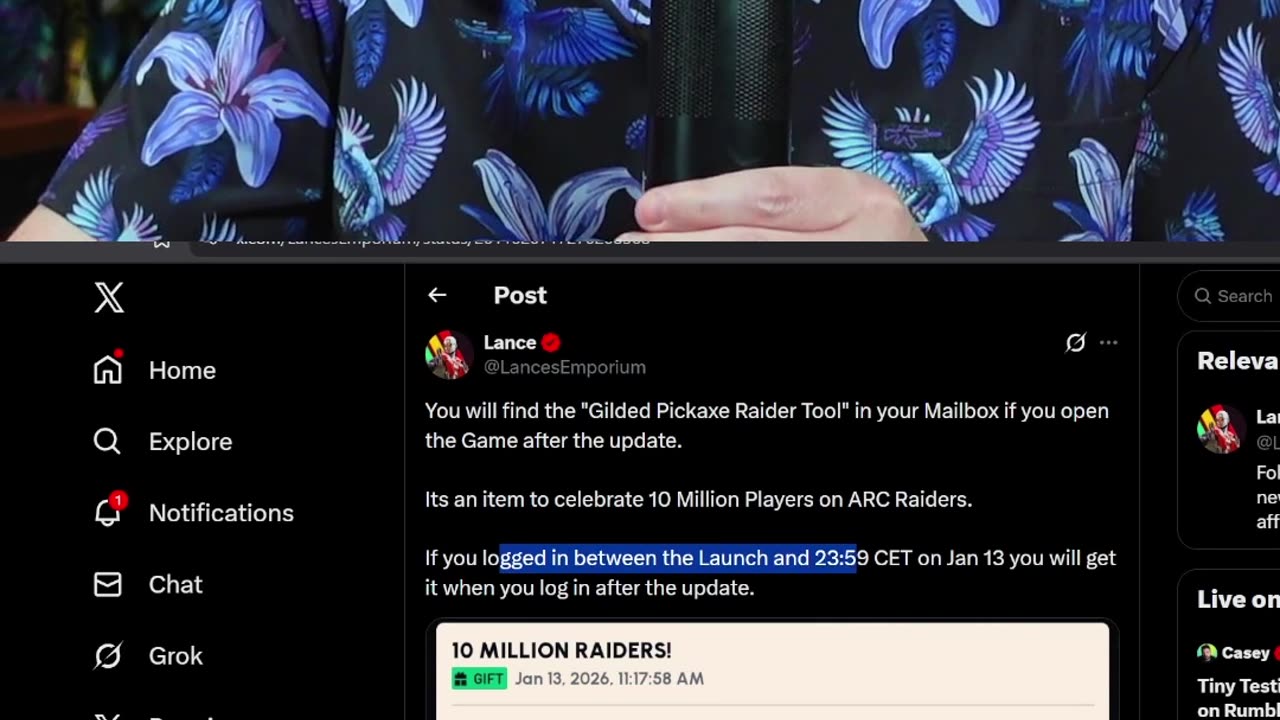 ARC RAIDERS FREE ITEM!