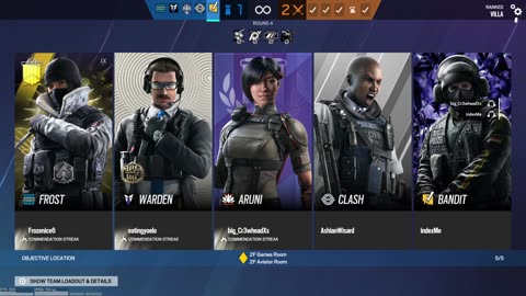 Playing The Rainbow Six Seige live with friends