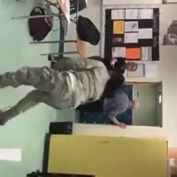 Student smacks female ROTC officer