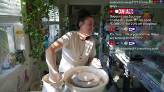 Live 🔴 Episode 160 Swan City Ceramics 🦢 Pottery Livestream