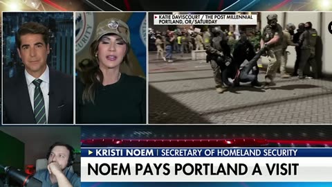 Kristi Noem Confronts Portland Chief Federal Agents Get More Help.