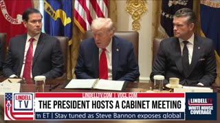 LIVE - President Trump Hosts A Cabinet Meeting