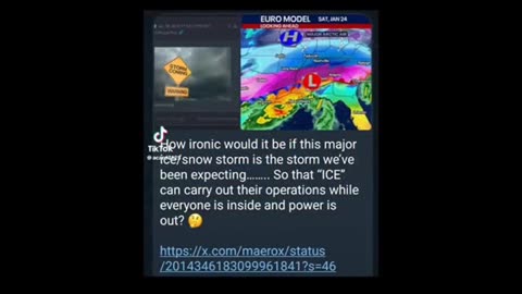 Danny Scavs post on winter storm ..