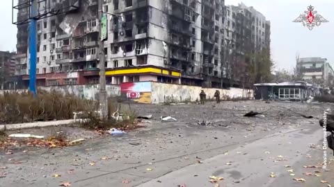 Russian troops seen patrolling streets in Ukraine’s Pokrovsk