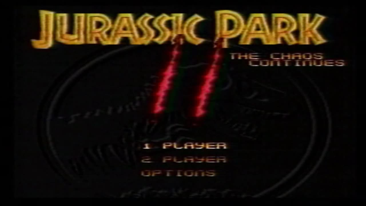 Jurassic Park Part 2： The Chaos Continues - Trailer (SNES)