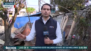 Trágica Nochebuena | Por un incendio perdieron todo su patrimonio en Jiutepec, Morelos