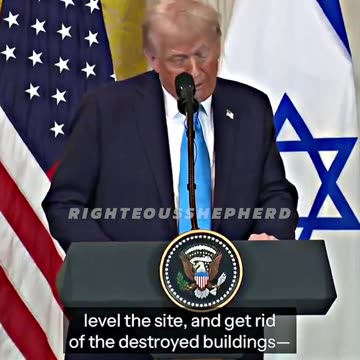 President TRUMP To Take Over The GAZA STRIP!
