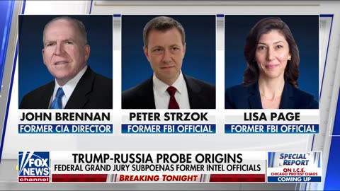 BREAKING! Former Intel officers subpoenaed in Trump-Russia investigation origins case