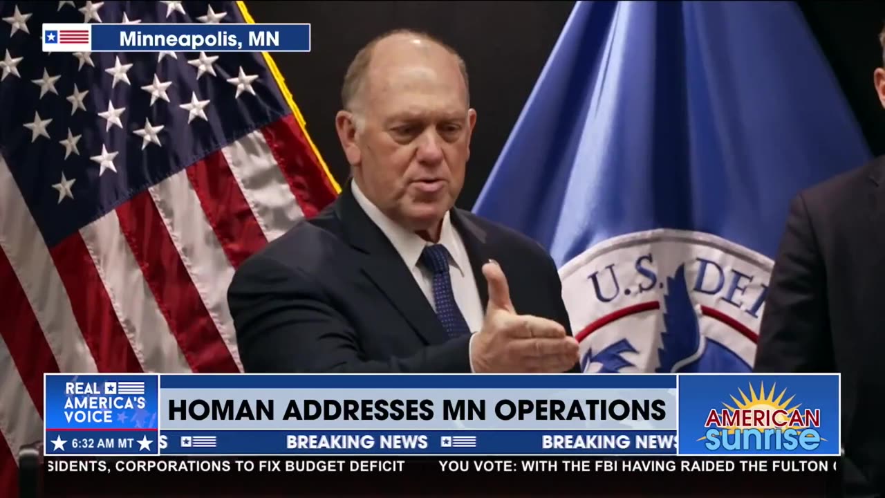 HOMAN SAYS THE PRESIDENT'S MISSION HASN'T CHANGED