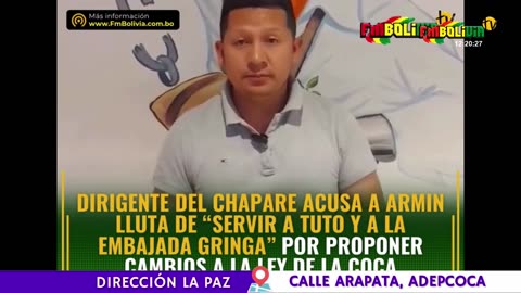 SERGIO PAMPA: LOS YUNGAS NUNCA ACEPTARON LA LEY 906, FUE IMPUESTA POR EVO MORALES