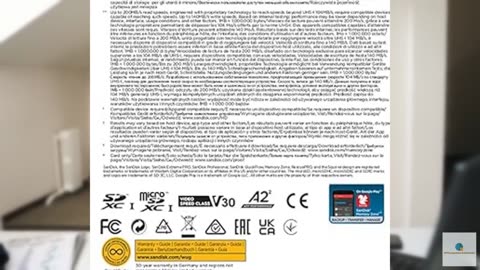 SanDisk Extreme PRO microSDXC UHS-I Memory Card 1 TB + Adapter & RescuePRO Delux