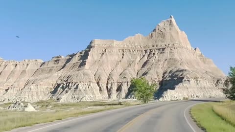 Traveling to the badlands national park