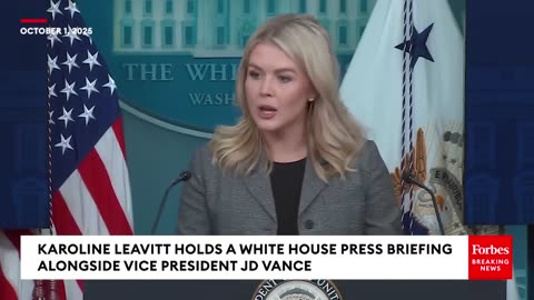 Karoline Leavitt Responds to pope Leo on illegal immigrants