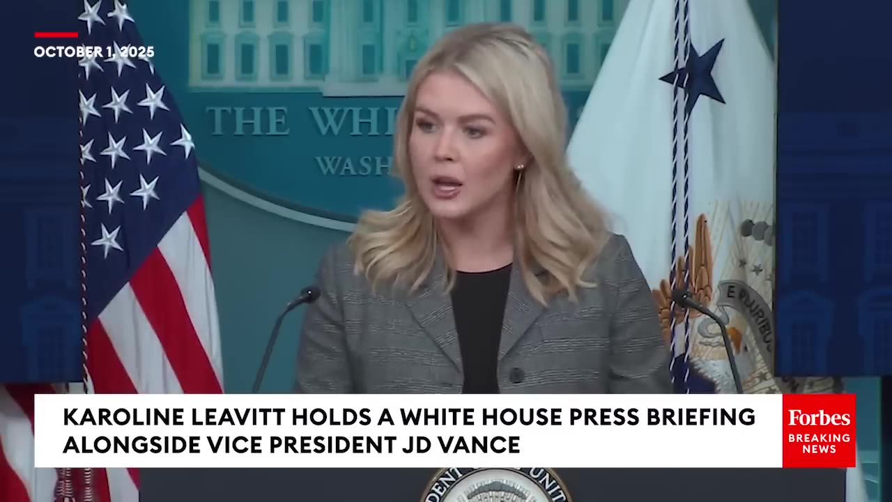 Karoline Leavitt Responds to pope Leo on illegal immigrants