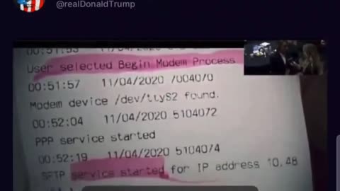 Trump posts voter fraud video with Obama monkey meme