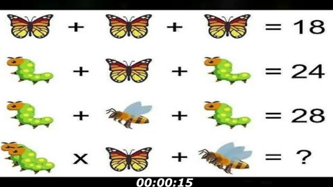 Butterfly puzzle: Butterfly, caterpillar and bee, keep your eyes wide open!