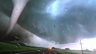 Time-lapse of a tornado