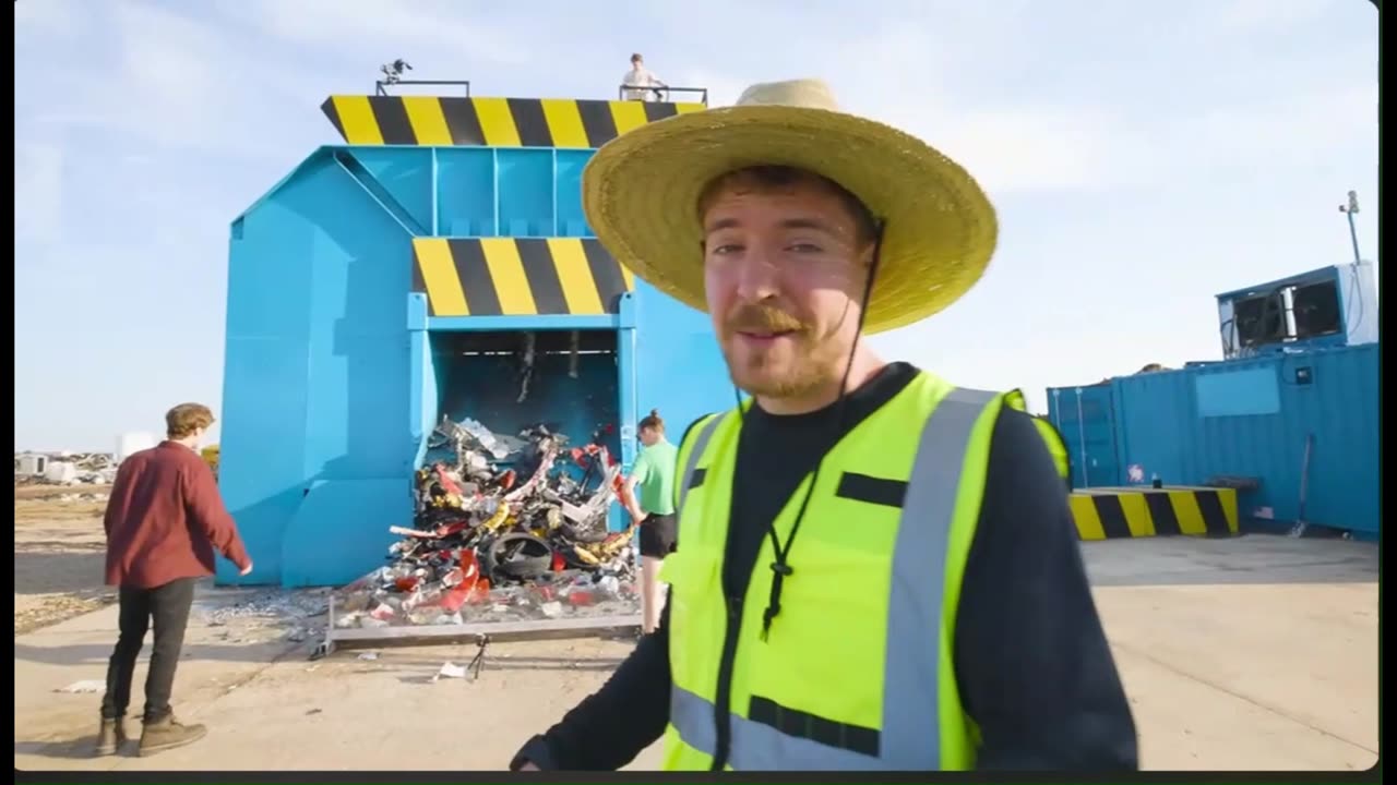 Lamborghini Vs World's Largest Shredder