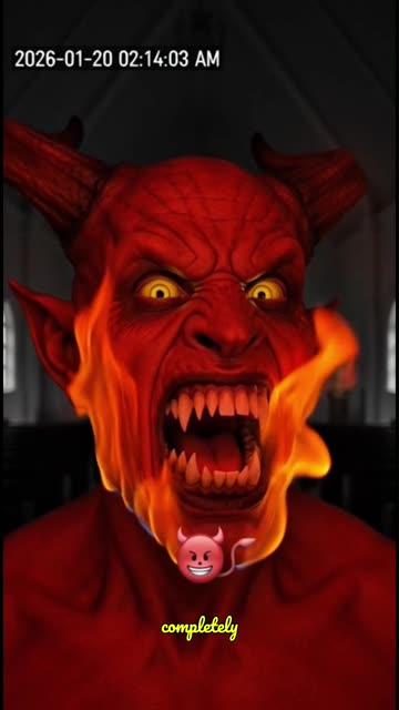 CCTV Captures Cross Falling by Itself While Nun Prays at 2-13 A.M