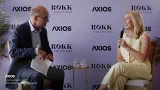 Mike Allen in conversation with Karoline Leavitt