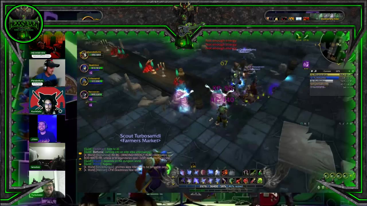 HEXXSEVEN LIVE STREAM GAMING