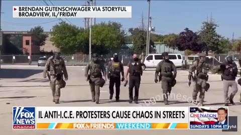 Violence erupted: one woman mimicked being shot, another man yelled “Shoot ICE.”