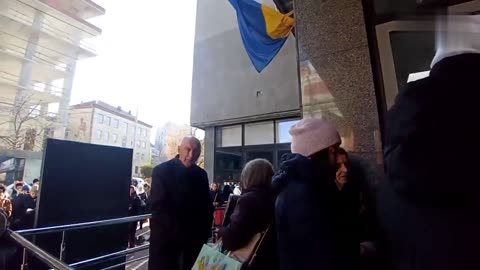 People Pray Outside Courthouse to Stop Zelenskyy from Banning Ukrainian Orthodox Church