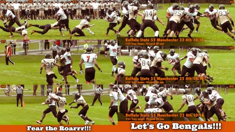 Prototype 420: Buffalo State's Trey Jones 14yd TD run vs Manchester